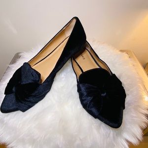 🖤Black Bow Velvet Torrid Loafer- Wide width